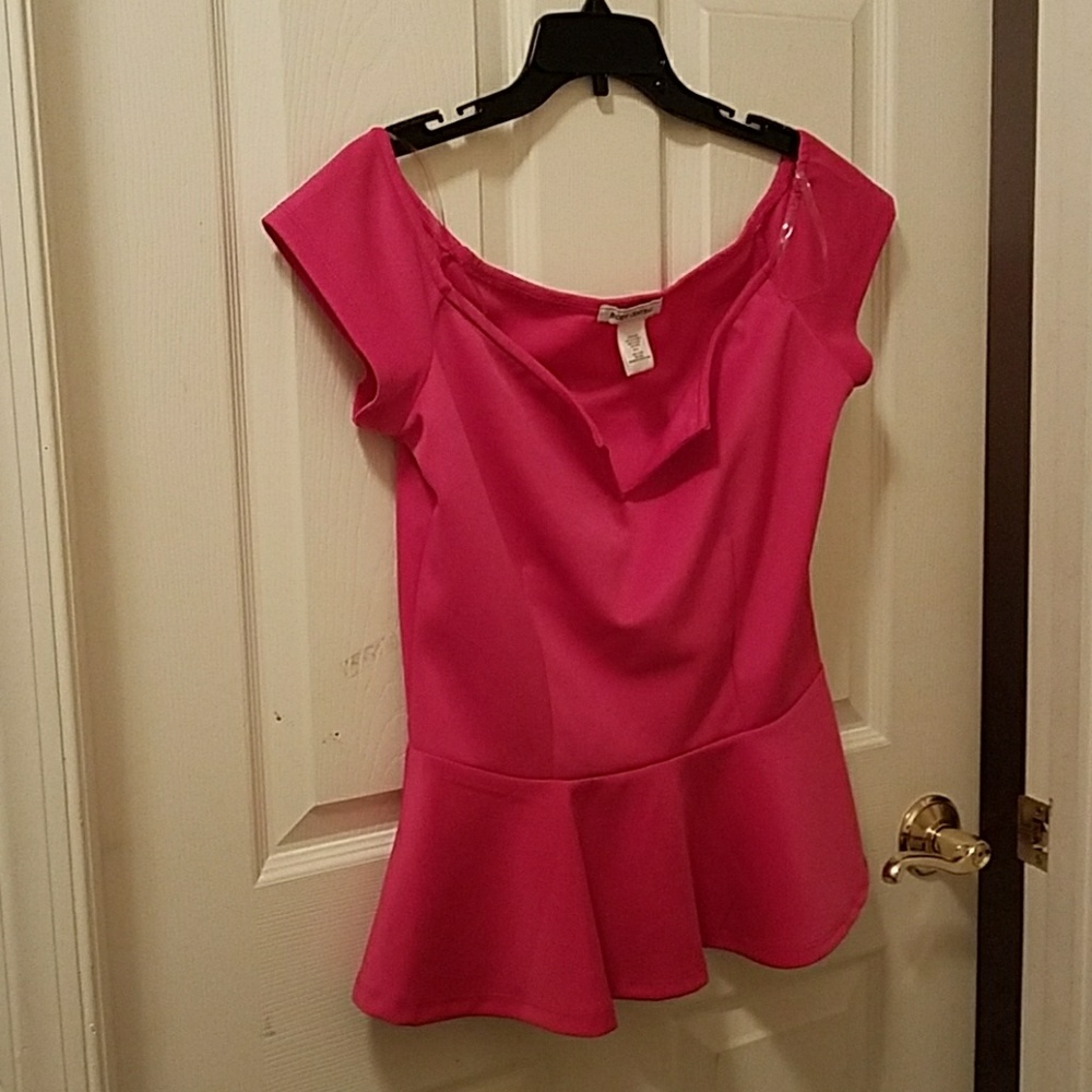 Pink blouse